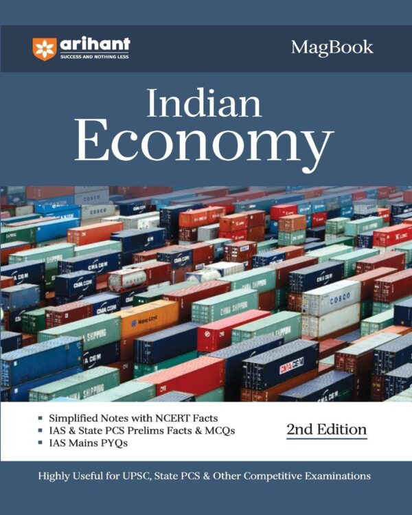 Arihant Magbook Indian Economics by Kafeel Ahmad Manohar Pandey (Author)