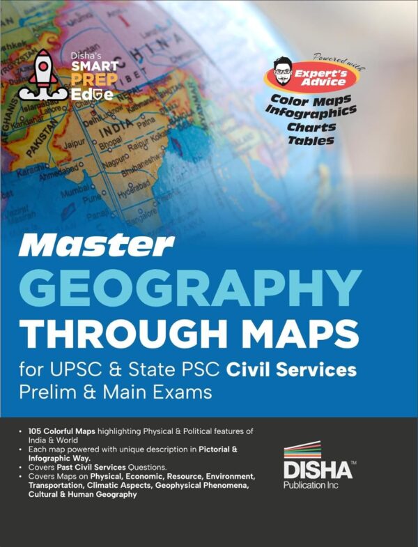 Master Geography through Maps for UPSC