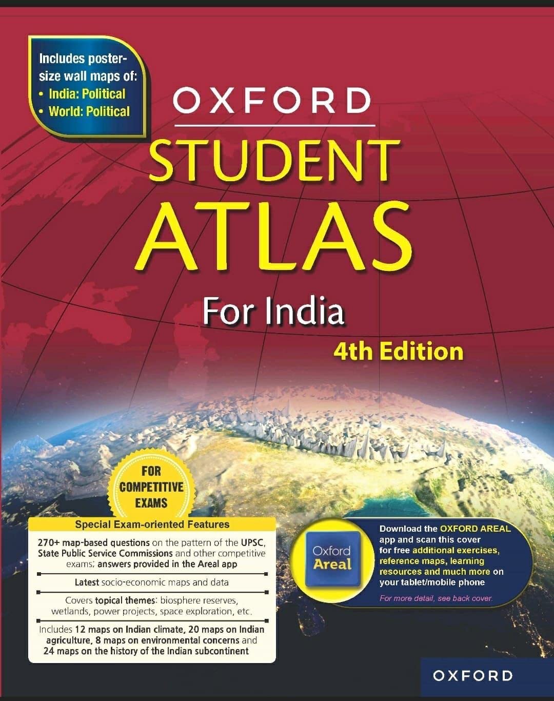 Oxford Students Atlas for India - 4th Edition