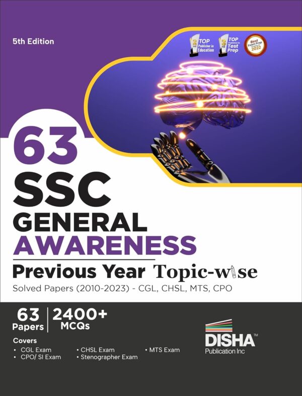 SSC General Awareness Previous Year Topic-wise Solved Papers