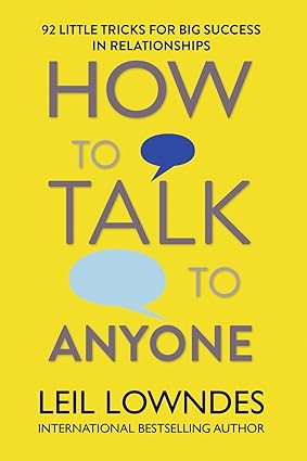 How to Talk to Anyone book by Leil Lowndes